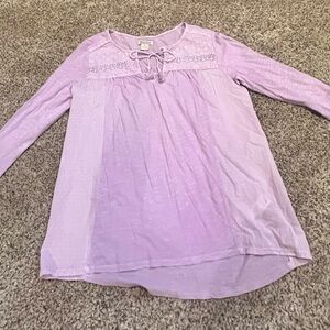Lucky Brand 1/4 Sleeve Flow Shirt